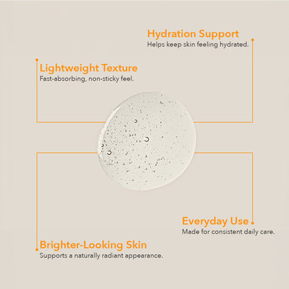 ZER03 Vitamin C Serum for Face | 5% Vitamin C + 5% Niacinamide Face Serum | Hydrating & Brightening Serum with Hyaluronic Acid | For Men & Women | 30ml