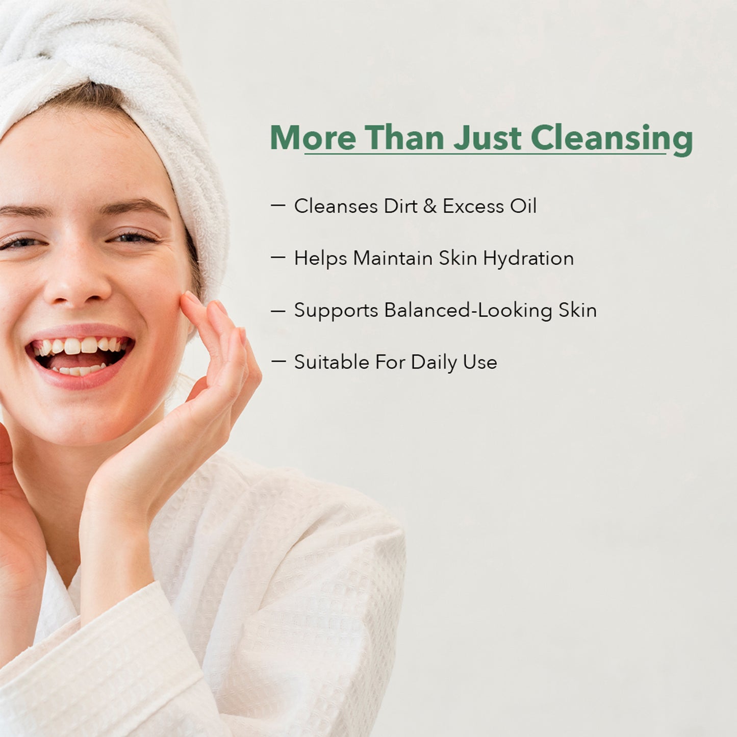 Zer03 Face Wash for Men & Women with Niacinamide & Vitamin C | Deep Cleansing Face Wash for All Skin Types | Removes Dirt, Excess Oil & Impurities | 100ml